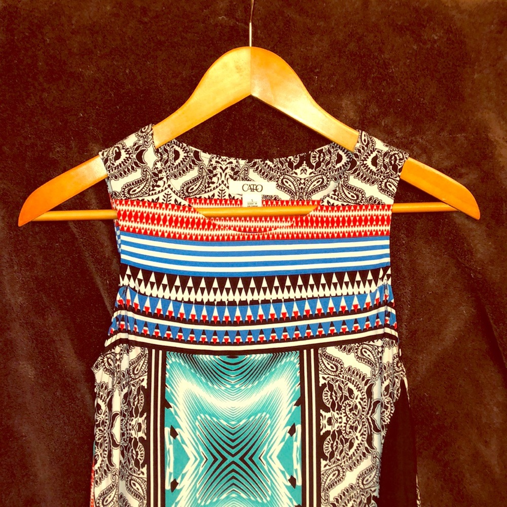 Trendy Sleeveless Maxidress